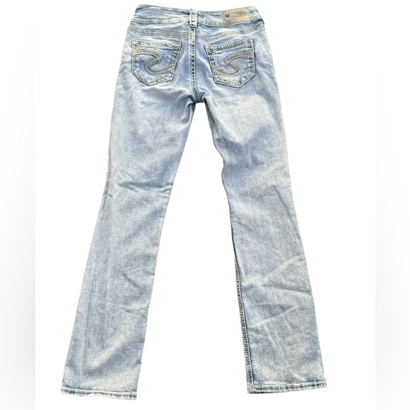 Silver Jeans ladies super stretch mid rise baby boot size 26/31 - Picture 4 of 11